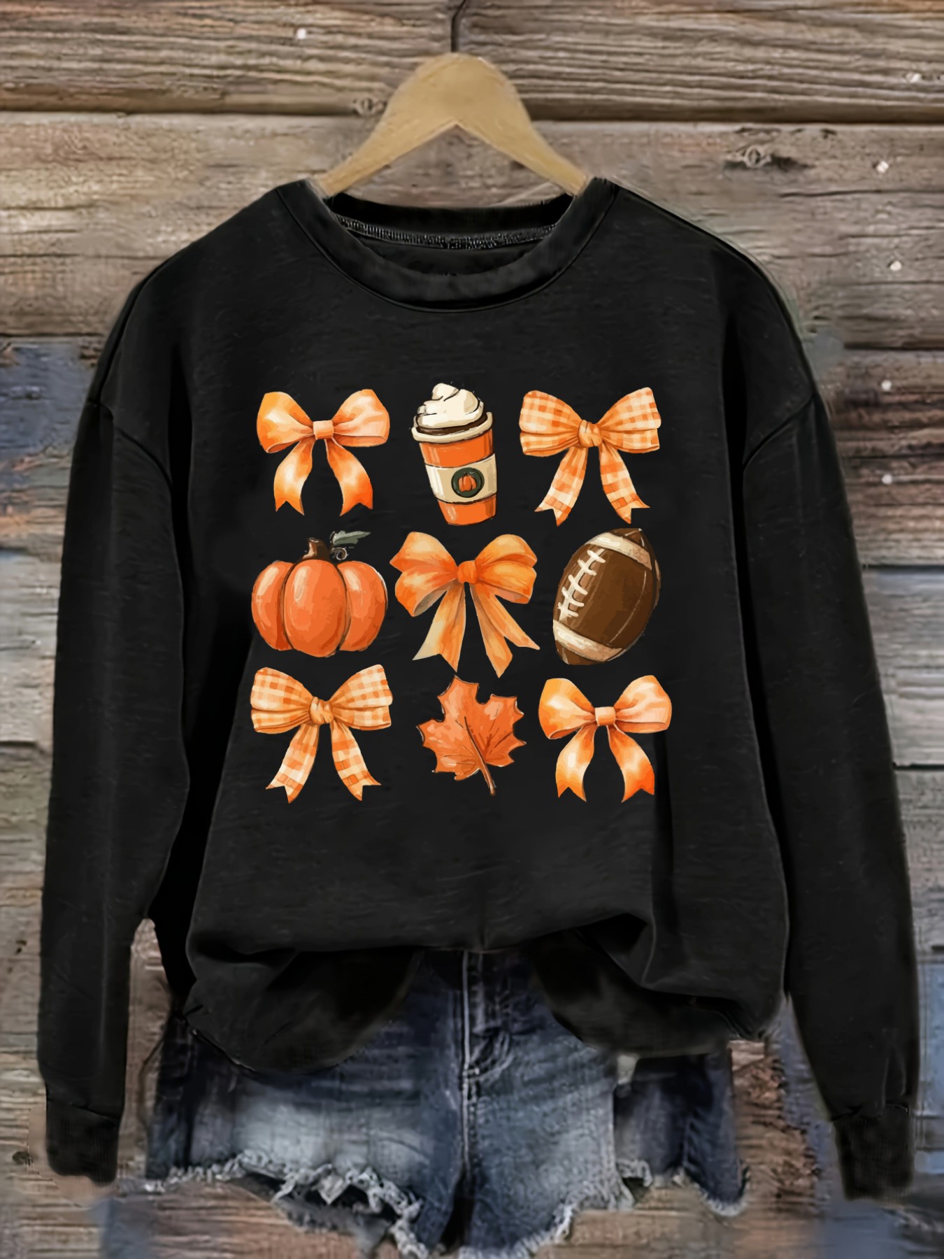 Halloween Costume Adult - Camiseta Feminina Casual de Manga Longa