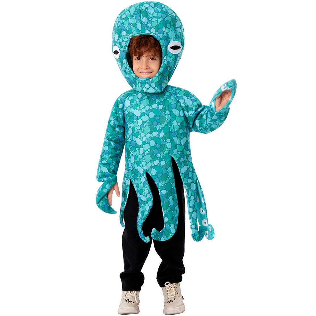 Halloween Party Supplies - Crianças cosplay polvo meninos meninas traje