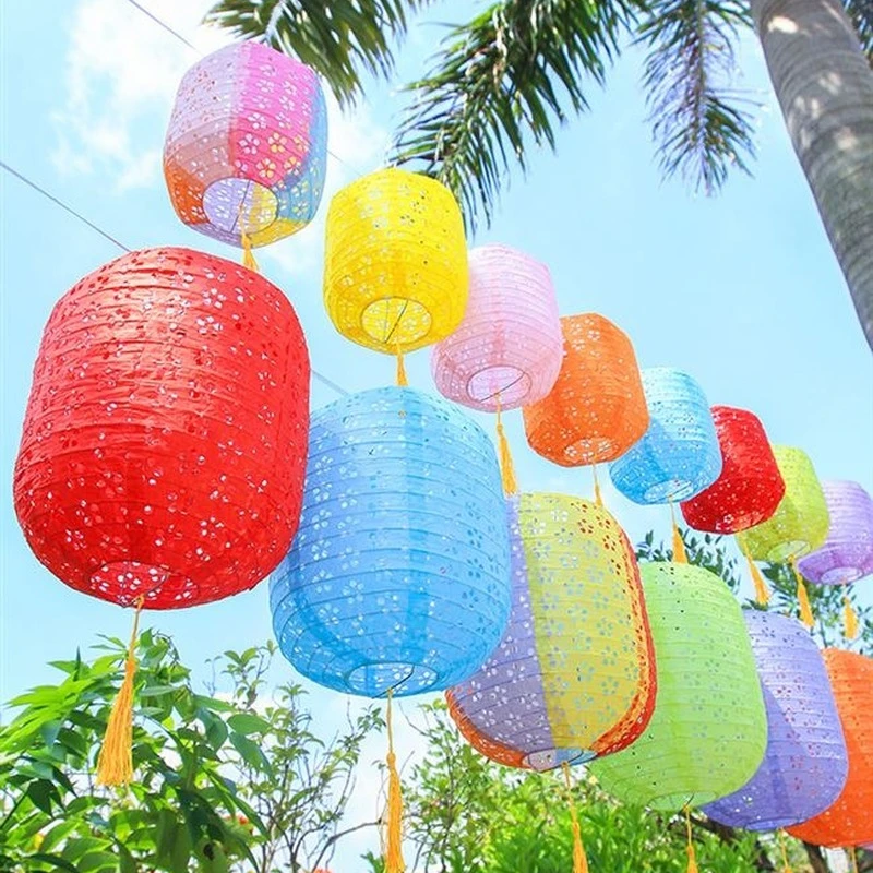 Pumpkin Lantern Halloween - Lanternas de Papel Chinesas em Forma