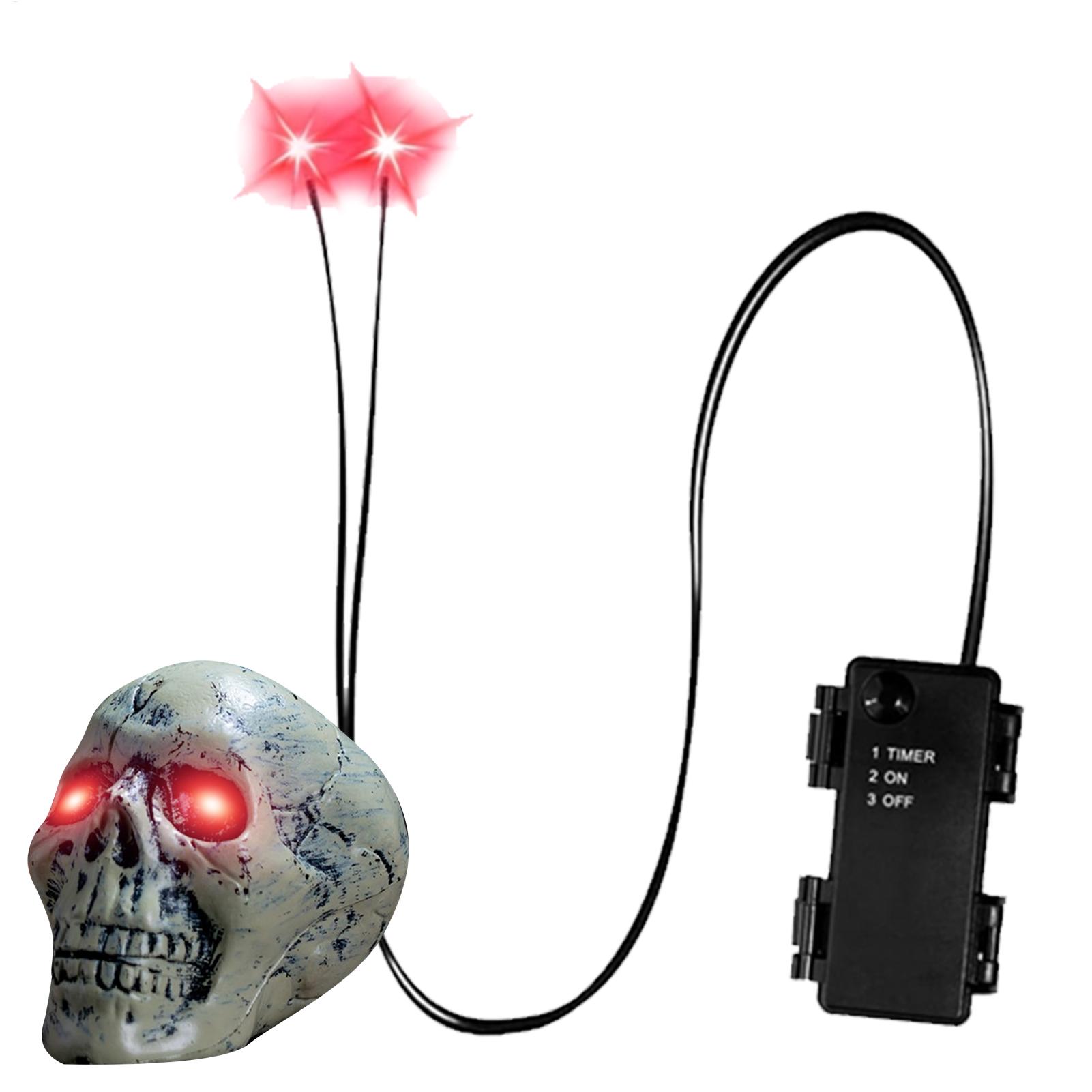 Halloween Pumpkin Decor Led - Ilumine os olhos halloween brilhante luzes
