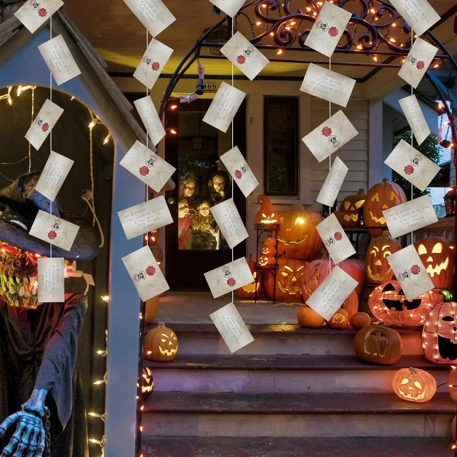 Banner de carta de aceitação d - Halloween Party Supplies avaliação e preço