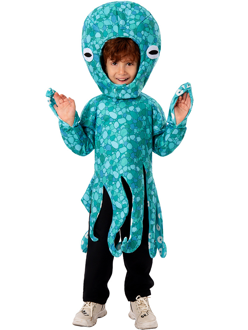 Crianças cosplay polvo meninos - Halloween Party Supplies avaliação e preço