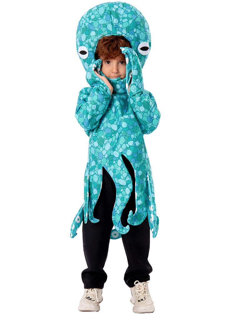 Crianças cosplay polvo meninos - Halloween Party Supplies avaliação e preço