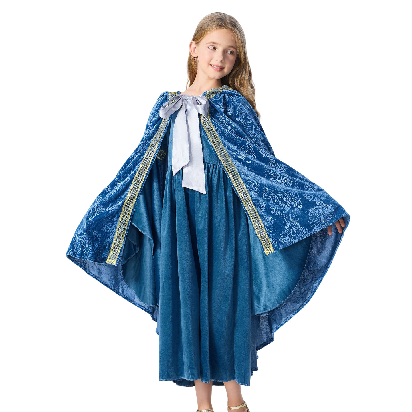 Vestido de princesa medieval p - Halloween Costume Kids avaliação e preço