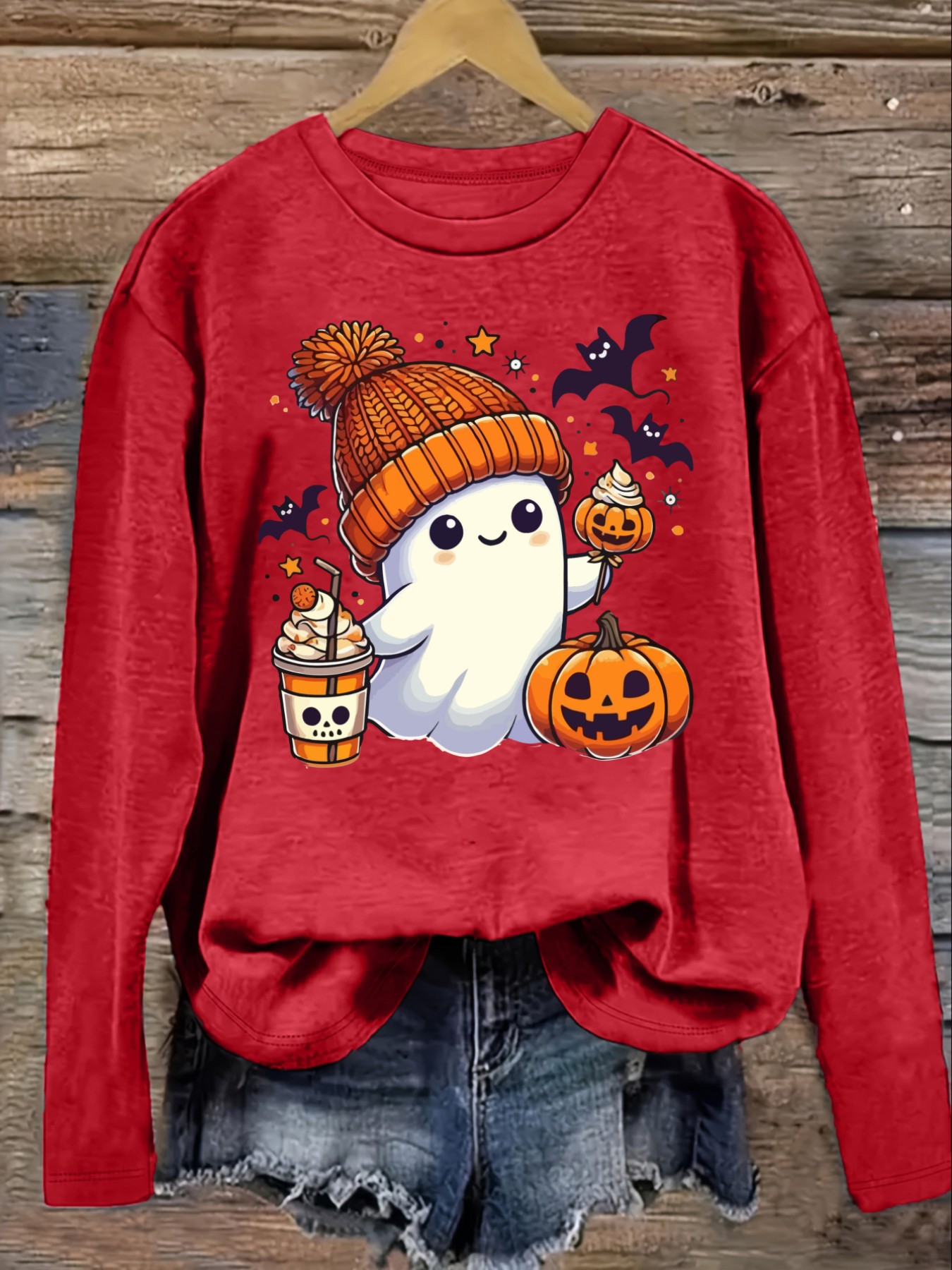 Camiseta Feminina Casual de Ma - Halloween Costume Adult avaliação e preço
