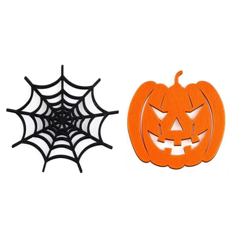 Base para Copos de Halloween e - Spider Web Halloween Decoration avaliação e preço