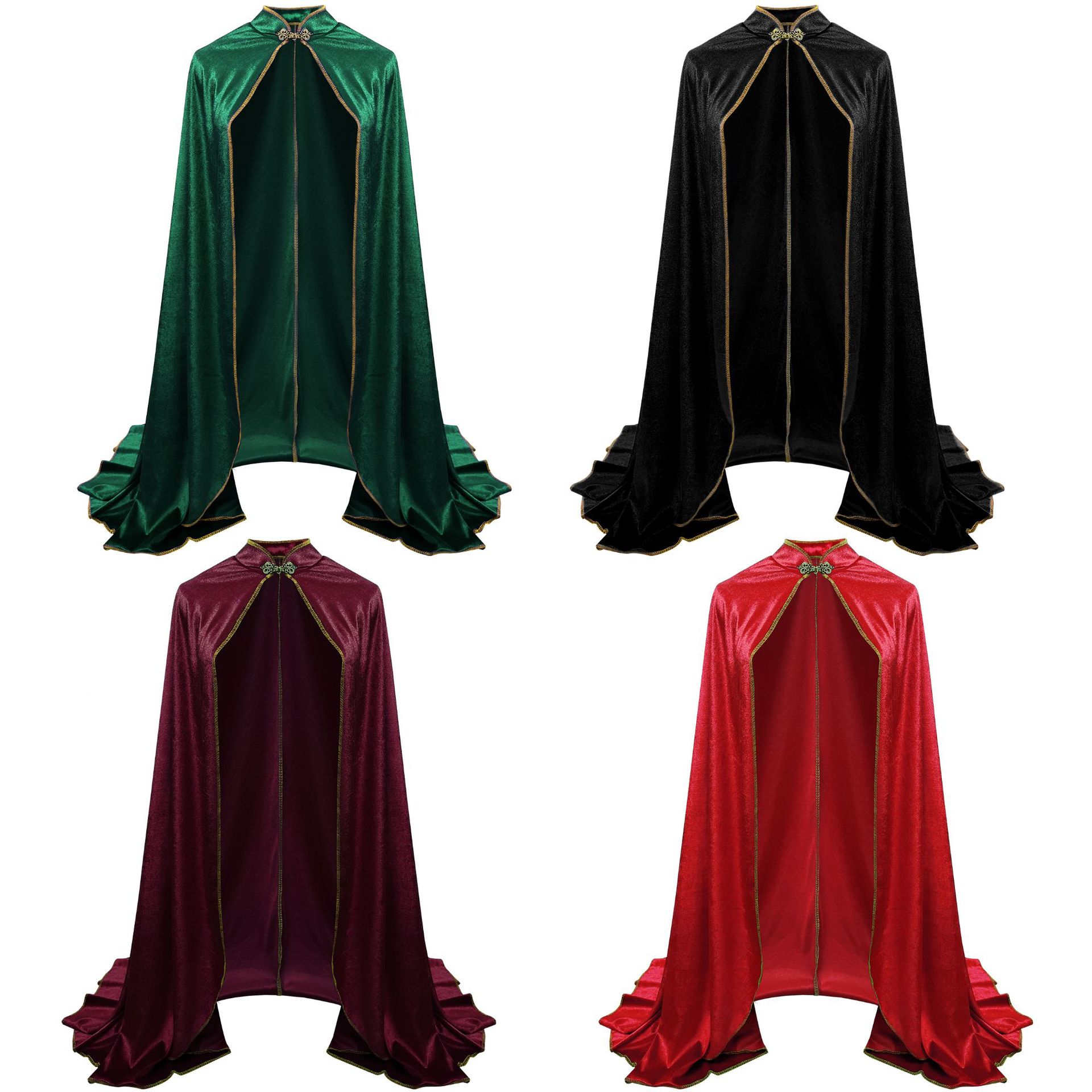 Capa de veludo medieval para a - Halloween Costume Adult avaliação e preço