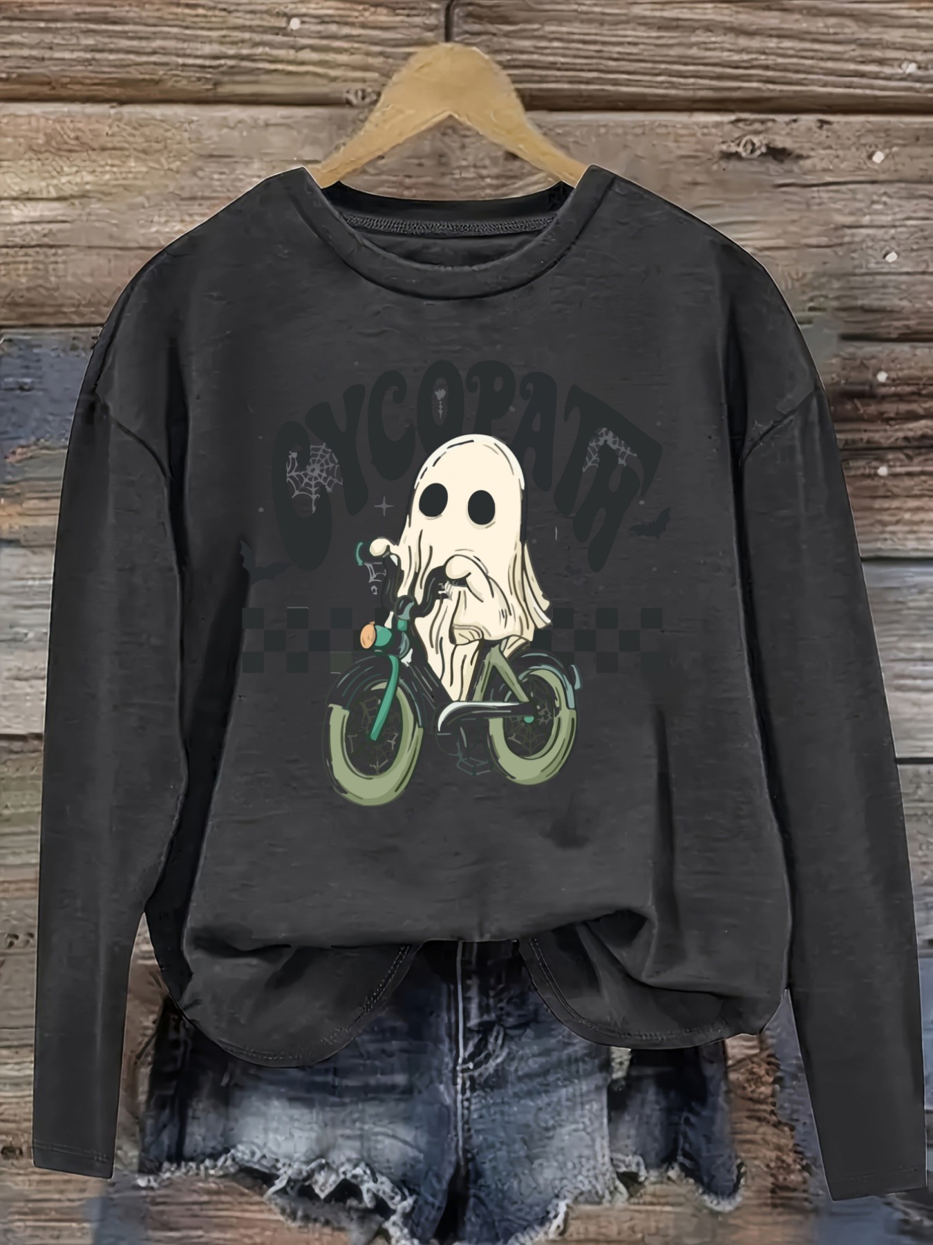 Camiseta Feminina Casual de Ma - Halloween Costume Adult avaliação e preço