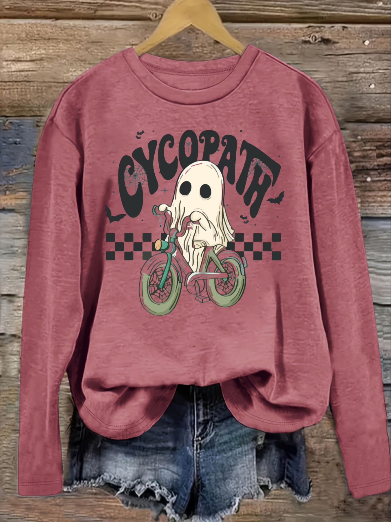 Camiseta Feminina Casual de Ma - Halloween Costume Adult avaliação e preço