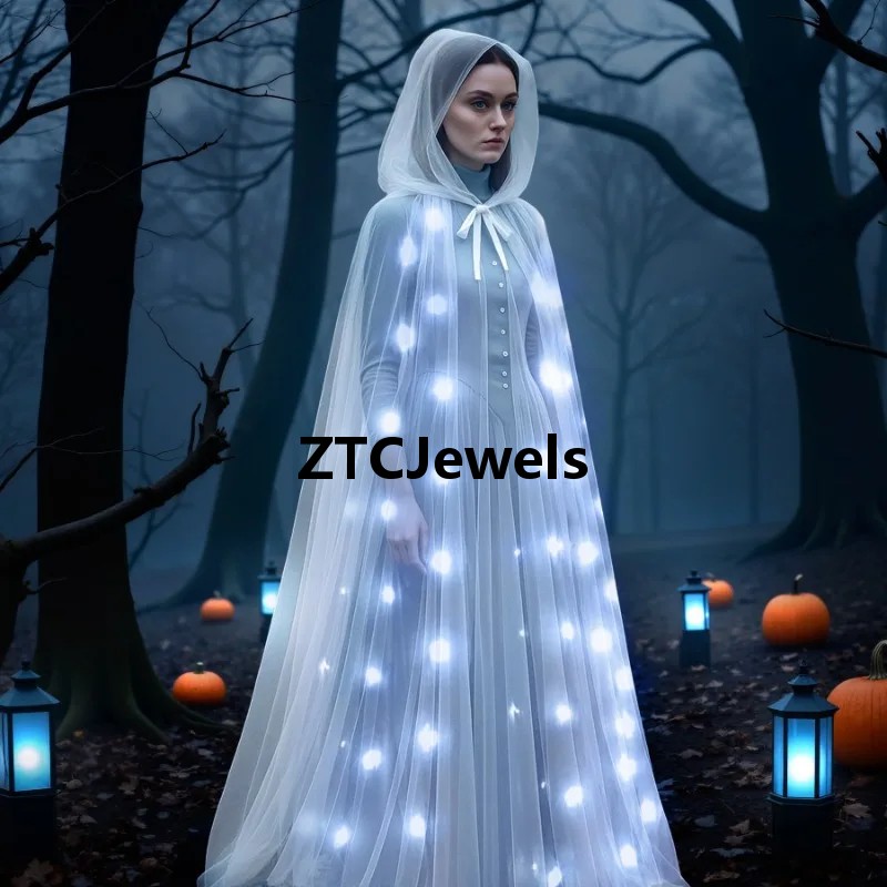 Capa de LED Iluminada para Hal - Halloween Party Supplies avaliação e preço