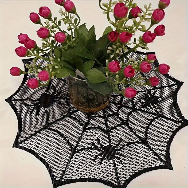 VIKAMA Halloween Tapete de Mes - Spider Web Halloween Decoration avaliação e preço