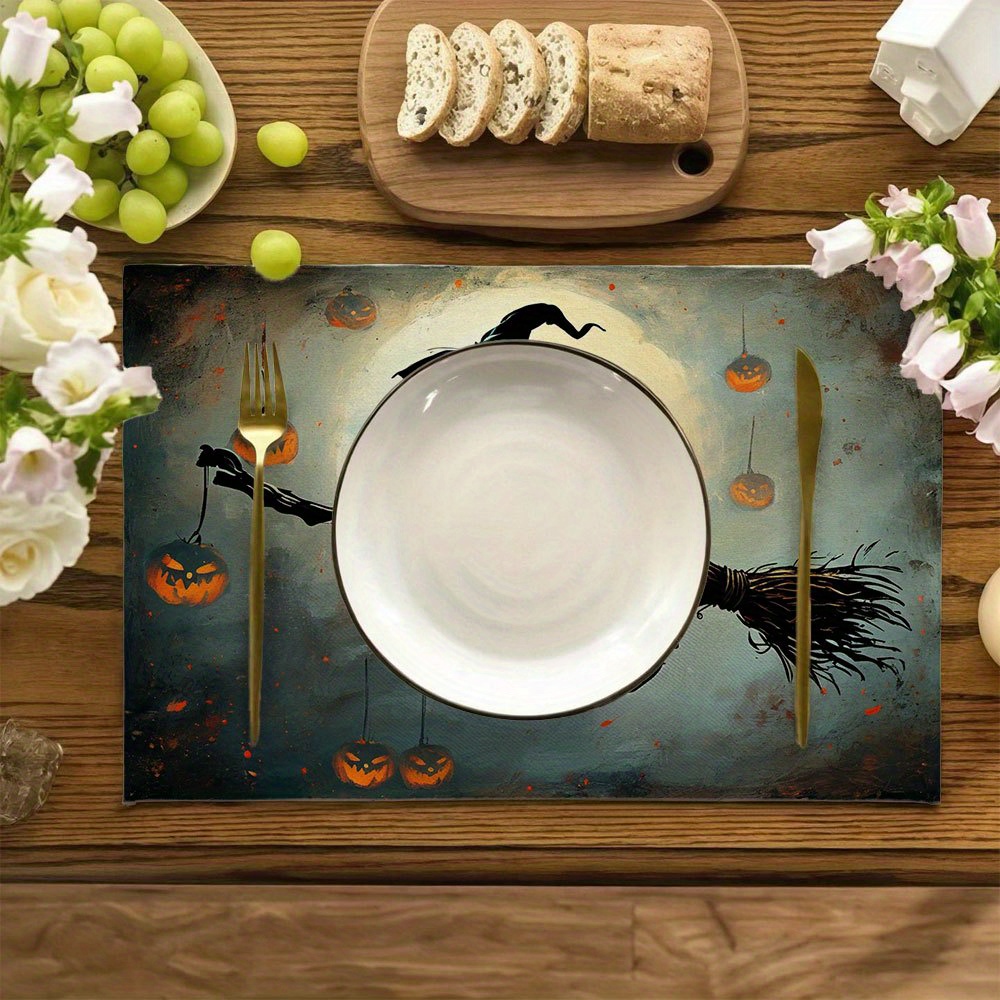 Conjunto de 4 Sousplats Assust - Pumpkin Lantern Halloween avaliação e preço