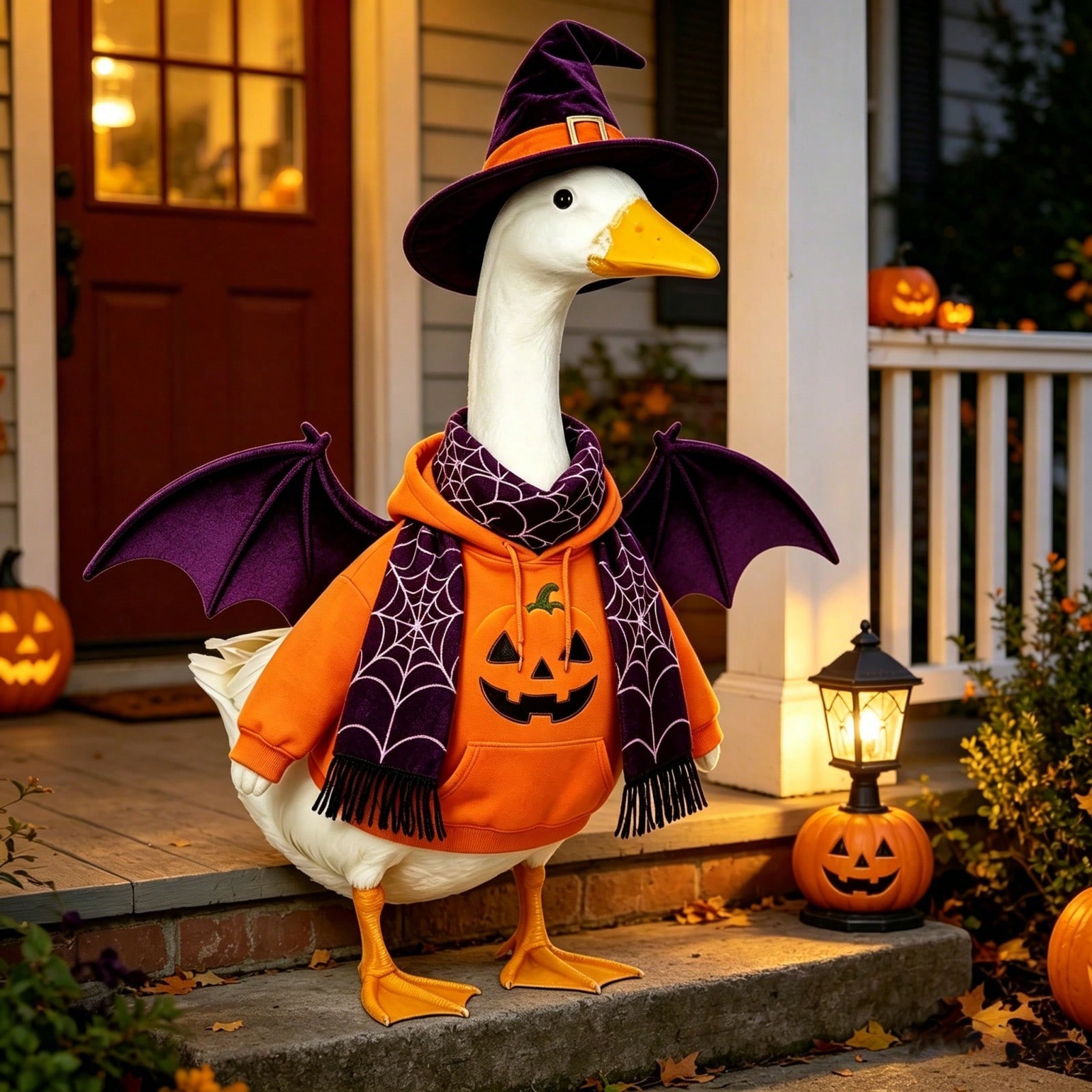 Moleton com capuz e estampa de - Pumpkin Lantern Halloween avaliação e preço