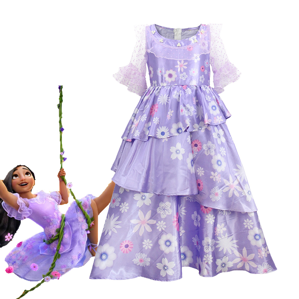 Fantasia de Cosplay da Isabela - Halloween Costume Kids avaliação e preço